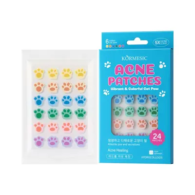 KORMESIC Animal Pattern Acne Patch, Breathable Day and Night Use - 10