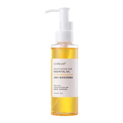 Moroccan Hair Oil 120 ML, Smooths Frizzy and Dry Hair, Leave-In