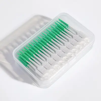 Soft Silicone Interdental Brush, I-Type - 7