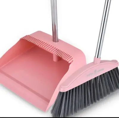 Broom and Dustpan Set with Magic Eraser Broom, Two- or Three-Piece - 10