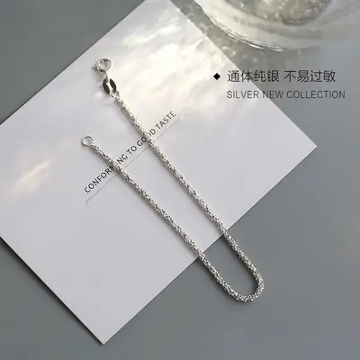 925 Silver Bracelet Women, Adjustable, Minimalist