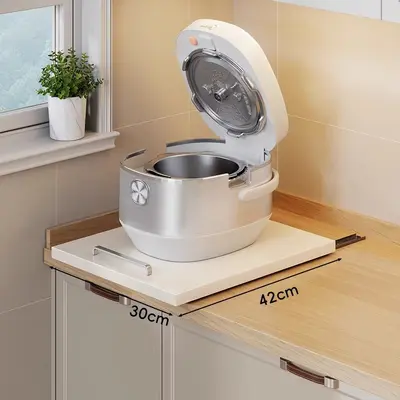 Mutfak Mikrodalga Saklama Rafı Kaydıraçlı - 6