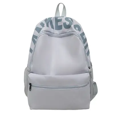 Women's Backpack with Printed Letter Pattern, Large Capacity School and Casual Backpack - 11