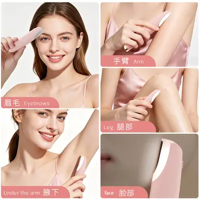 Women's Electric Epilator, Multifunctional Facial and Eyebrow Trimmer