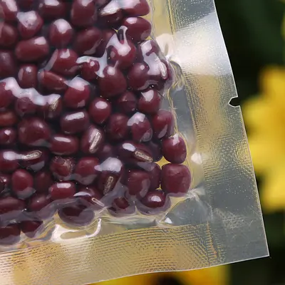 Lebensmittel-Vakuumverpackungsbeutel versiegelter Snack-Verbundbeutel gewerbliche transparente Kunststofftasche druckbereit - 5