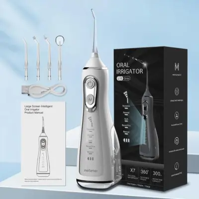 Cross-border Household Water Flosser High-Frequency Pulse Oral Care Dental Water Jet Cleaning Large Water Tank Portable Teeth Whitening Device