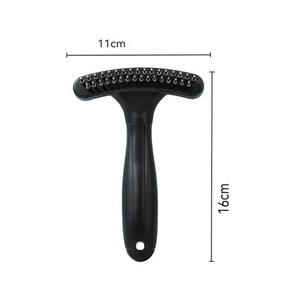 Pet Hair Removal Comb for Cats and Dogs, Rake and Knot Comb - 12