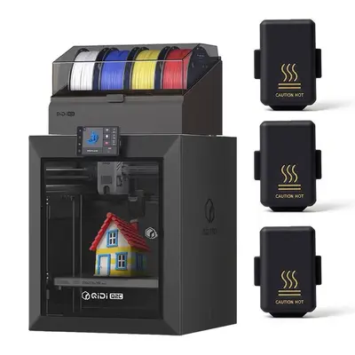 Qidi Q2 3D Printer Hotend Silicone Sock Insulation Cover Accessory Q2 Combo Compatible with Original