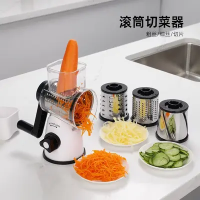 Drum vegetable cutter, potato and radish slicer - 2