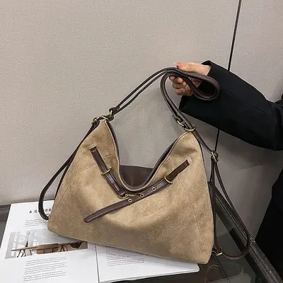 Women's Tote Bag, Large Capacity, Shoulder and Crossbody Strap - 10