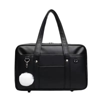 Japanische Schultasche Schulrucksack JK Uniform-Tasche Schulter-PU-Uniform-Tasche Pendler-Aktentasche Rucksack Computertasche Reisetasche - 1