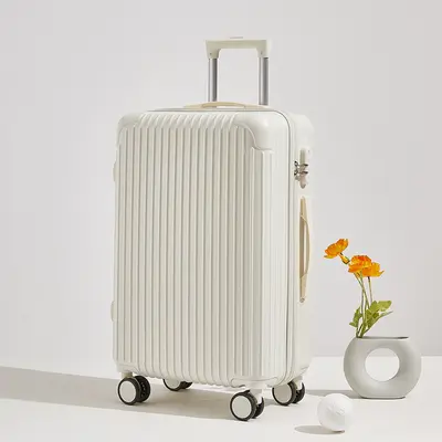 20 and 24 inch Combination Lock Trolley Suitcase, Large Capacity - 7