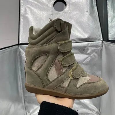 Damen-Sneaker mit Strass, versteckter 8-cm-Absatz, Retro-Y2K-Stil - 9