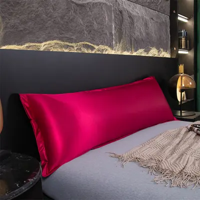 Ice Silk Waterproof Long Pillowcase, Double - 13