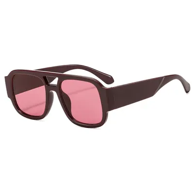 Men's and Women's Classic Double-Bridge Sunglasses, UV Protection, Driving - 4