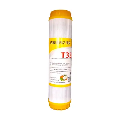 10 Inch Water Purifier Sediment Filter, UDF Activated Carbon, T33 Coconut Shell Carbon - 5