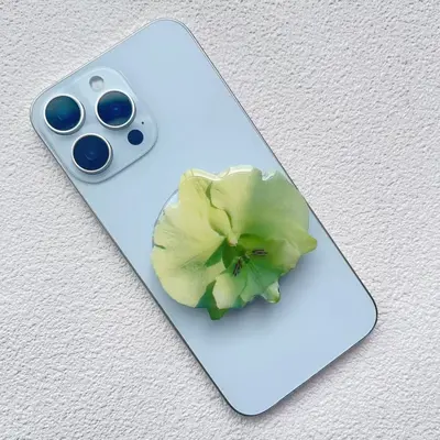 Orchid Magnetic Phone Holder, Foldable Desktop, Portable - 7