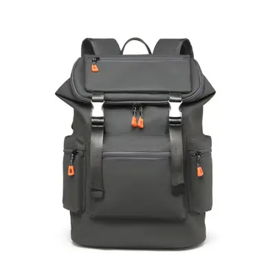 Erkek seyahat sırt çantası, çok işlevli, laptop compartmanı, pürüzüz renk