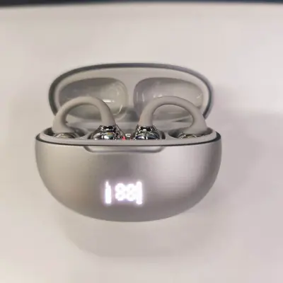 Geräuschunterdrückende Bluetooth-Kopfhörer, neue Sportohrhörer mit Ohrclips, kabellose Gaming-Kopfhörer ohne In-Ear, 0.04 niedrige Latenz - 12