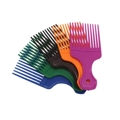 632 factory direct supply oil head comb professional styling collection hair fork comb large back head aircraft header placement comb export model - 10