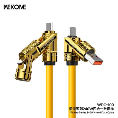 Wekome Type-C 240W fast charging cable, silicone - 9