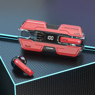 TWS-Bluetooth-Ohrhörer 5.3 niedrige Latenz Gaming Digital-Display - 8