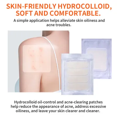 Large Body Acne Patch, Rectangular, Oil-Control and Fluid-Absorbing - 3