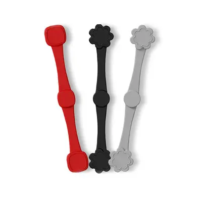 Cross-border magnet clip fixed inner parchment paper coated air fryer pad food-grade high temperature resistant silicone magnet clasp portable - 4