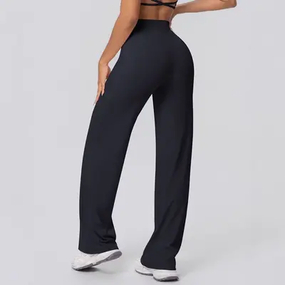 Yoga-Leggings, hautfreundlich, gerade Bein, lockerer Schnitt
