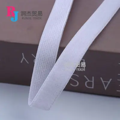 Farbiges Plüsch-Gummiband, Nylon-Flachelastik - 13