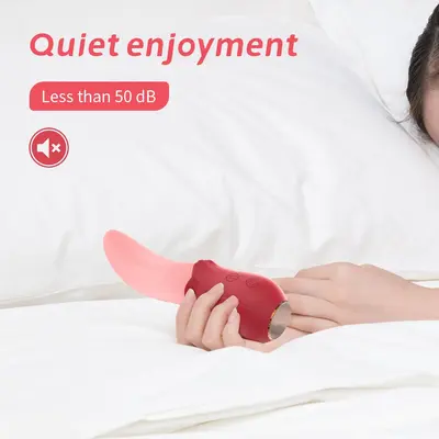 Zungen-Massagespielzeug, Mehrfrequenz-Vibration