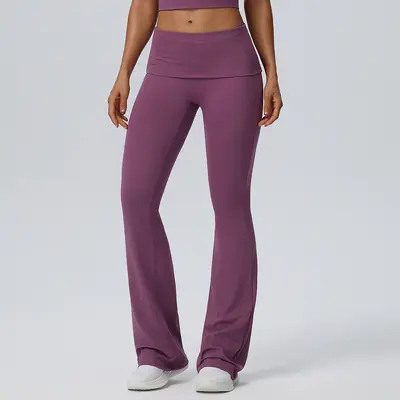 Yoga pantolonu, yüksek elastik, bulut hissi, kalça kaldırıcı, model 62327 - 8
