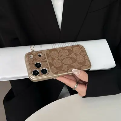 Double-C Style Phone Case for iPhone 18 Pro Max, i17 Protective Cover