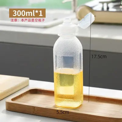 Quetschflasche Ölkanne Küche Kunststoff Gewürzflasche Saucenflasche Öl Sojasauce Essig Spritzflasche Quetschflasche Ölbehälter Ölkanne - 6