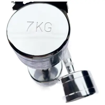 Dambıl Erkek Spor Salonu Katı Saf Çelik Dambıllar Ev Güç Antrenmanı Fitness Dambılları Elektrokaplama Dambıl Seti - 13
