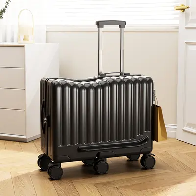 20-Inch Kids Ride-On Carry-On Suitcase, Combination Lock, 6 Wheels - 11