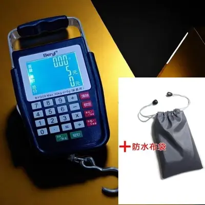 Rechargeable portable scale with voice automatic pricing high precision - 7
