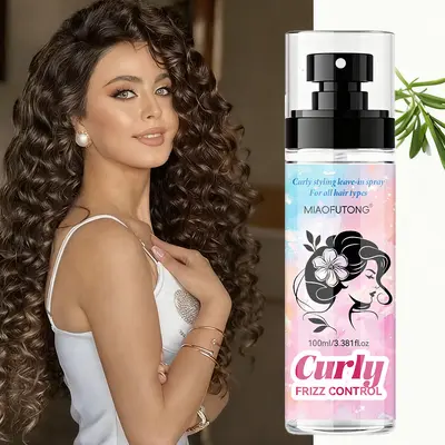 Curl Defining Styling Spray, Anti-Frizz, Moisturizing, Volumizing - 5