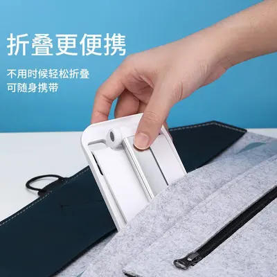 Desktop-Handy-Halter, Tablet-Ständer, universelle Halterung, abnehmbar, faltbar, tragbar, faule Handy-Halterung