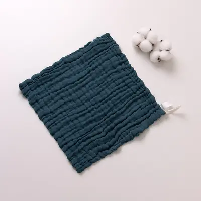 Six-Layer Gauze Square Towel 30x30 cm for Newborn Babies - 9