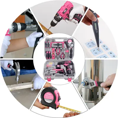 Rechargeable multifunctional electric drill for woodworking