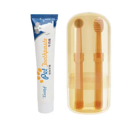 Pet toothpaste edible tartar removal for dogs and cats - 10