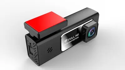 Araç DVR kaydedici, 1080P HD, Android navigatör, WiFi - 6