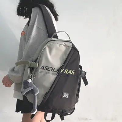 Men's Backpack 2024, Korean Style High School Bag, Large Capacity - 5