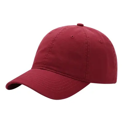 Combed Cotton Baseball Cap Solid Color Water Washed Hat Simple Trendy Duck Bill Cap Outdoor Popular Versatile Soft Top Sun Visor Hat - 11