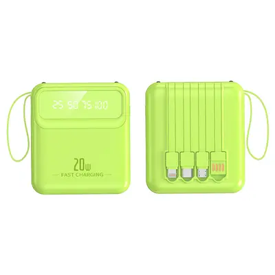 Cross-Border Mini Power Bank 3C Certified High Capacity 20000mAh Portable Mobile Power Supply Custom LOGO