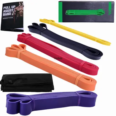 Fitness Resistance Loop Bands, Wide and Thick, for Pull-Up and Squat Training - 6