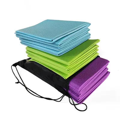 PVC Faltbare Yogamatte, tragbar, für Fitness und Sit-ups