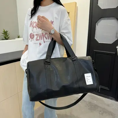 Travel bag and men's backpack with dress and shoe compartment - 3