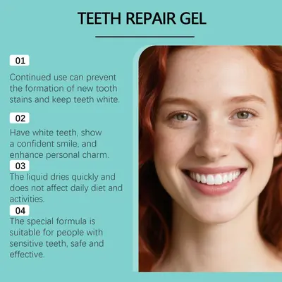 Teeth care gel pen for tartar and stain removal